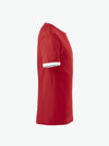 Clique Nome T-shirt - Rood/Wit T-Shirt Clique