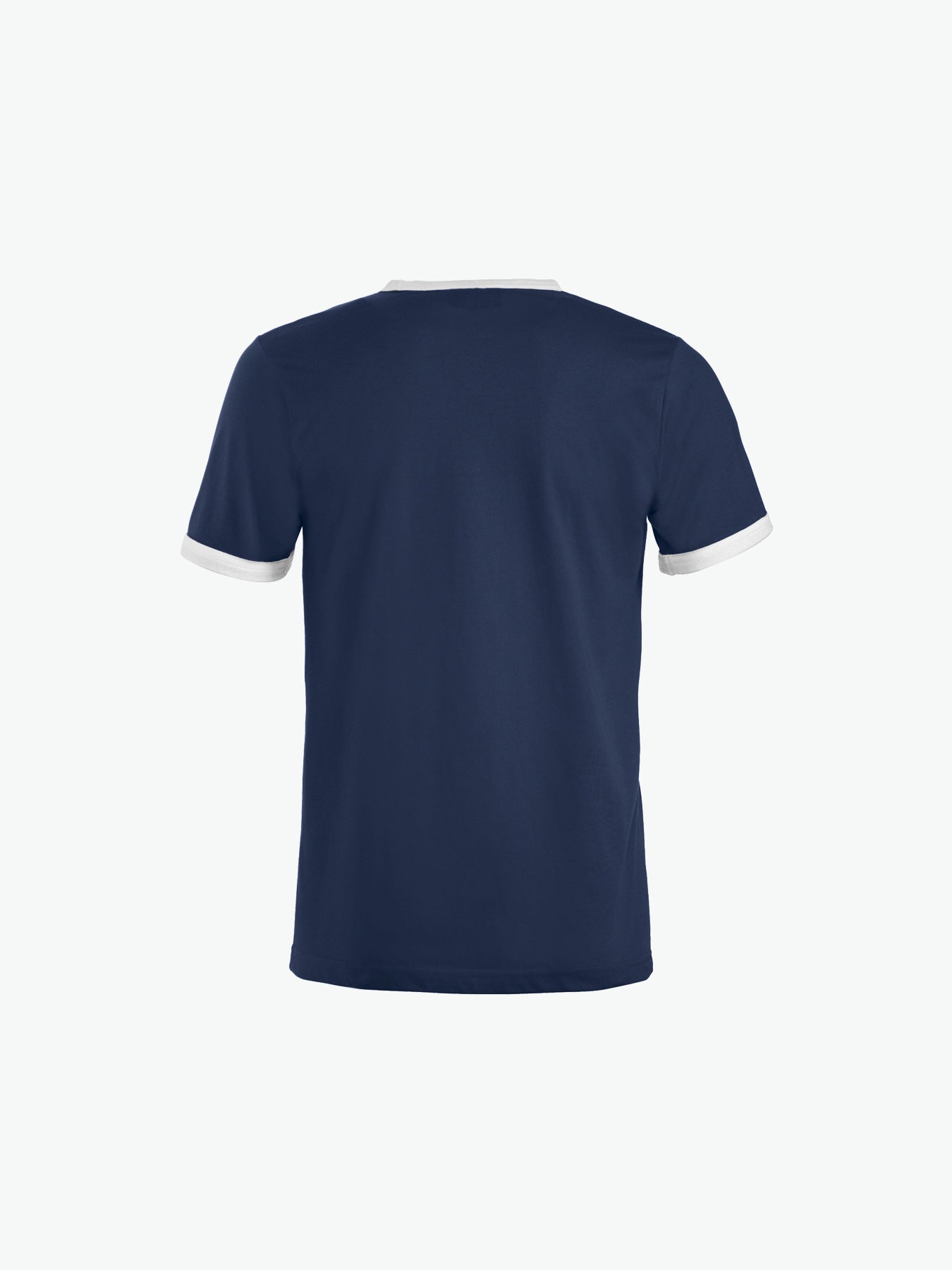 Clique Nome T-shirt - Navy/Wit T-Shirt Clique