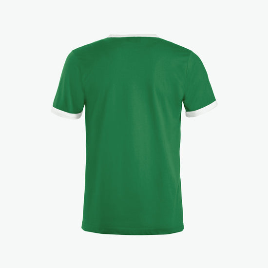 Clique Nome T-shirt - Groen/Wit T-Shirt Clique
