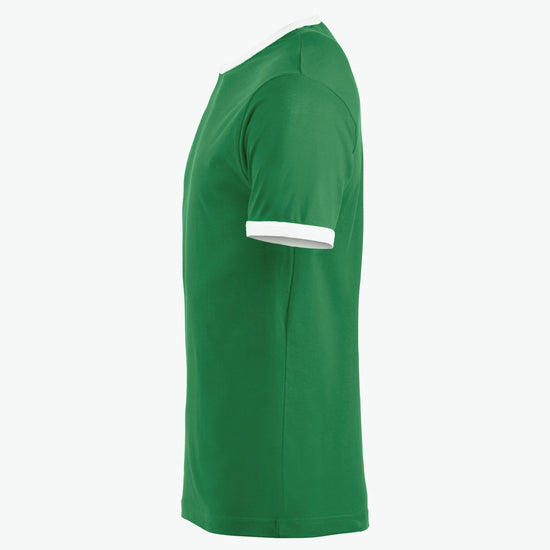 Clique Nome T-shirt - Groen/Wit T-Shirt Clique
