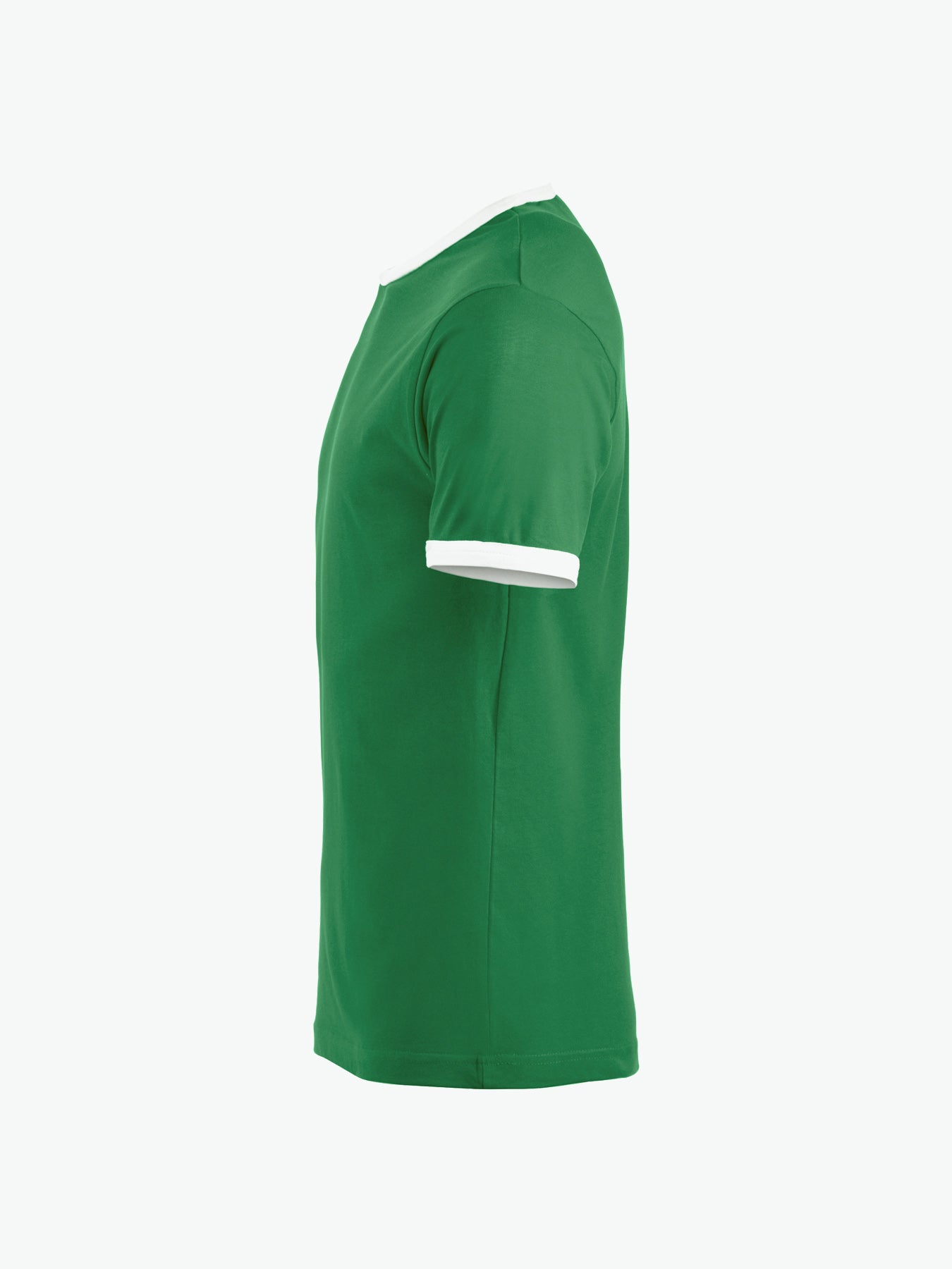 Clique Nome T-shirt - Groen/Wit T-Shirt Clique