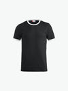 Clique Nome T-shirt - Zwart/Wit T-Shirt Clique XS