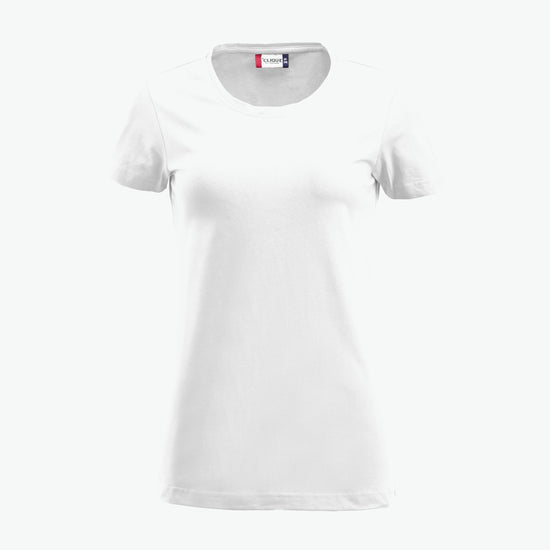 Clique Carolina S/S - Wit T-Shirt Dames Clique S