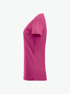 Clique Carolina S/S - Helder Kersen T-Shirt Dames Clique