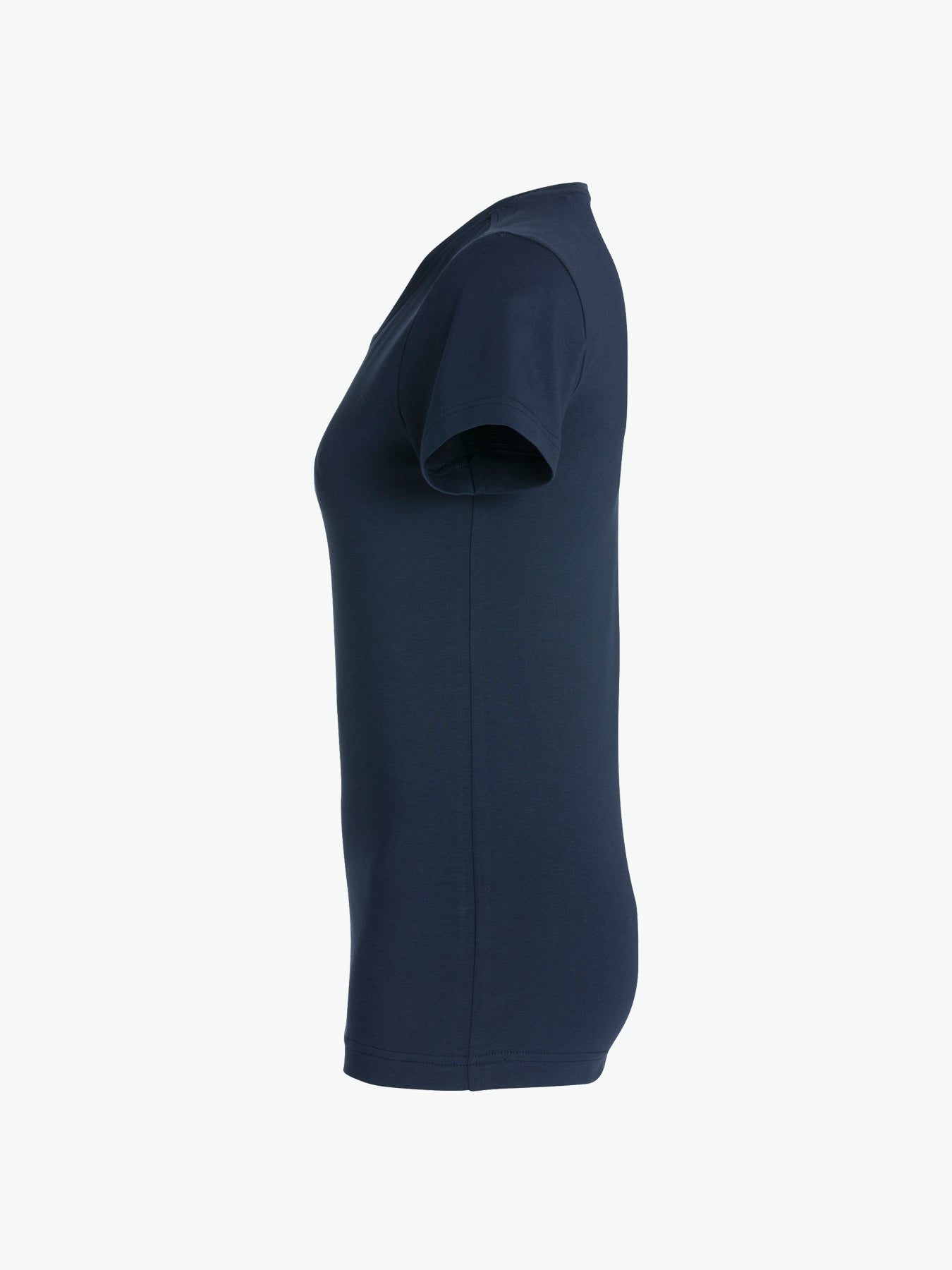 Clique Carolina S/S - Dark Navy T-Shirt Dames Clique
