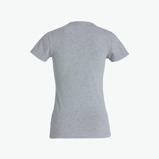 Clique Carolina S/S - Grijsmelange T-Shirt Dames Clique