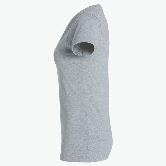 Clique Carolina S/S - Grijsmelange T-Shirt Dames Clique