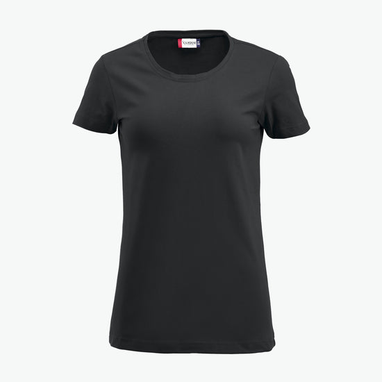 Clique Carolina S/S - Zwart T-Shirt Dames Clique S