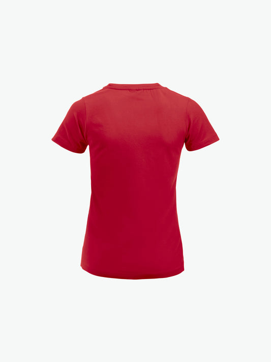 Clique Arden - Rood T-Shirt Dames Clique