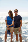 Clique Raglan Tee - Rood/Wit T-Shirt Clique