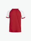 Clique Raglan Tee - Rood/Wit T-Shirt Clique