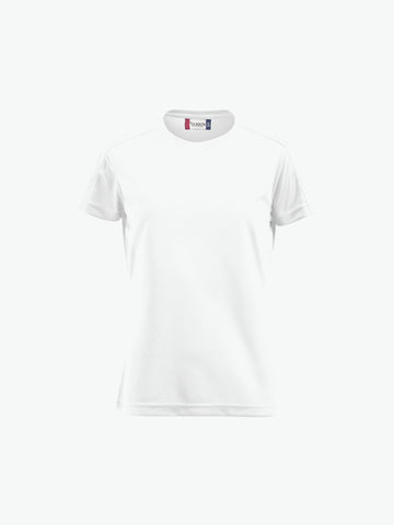 Clique Women Ice-T - Wit T-Shirt Dames Clique S