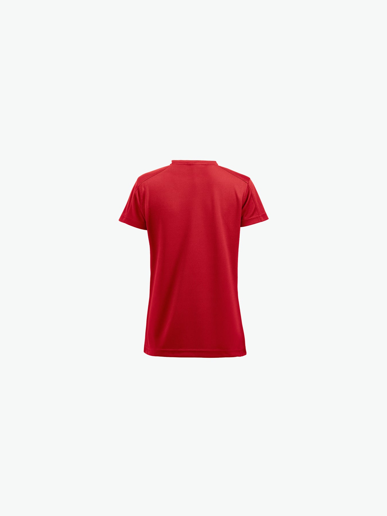 Clique Women Ice-T - Rood T-Shirt Dames Clique