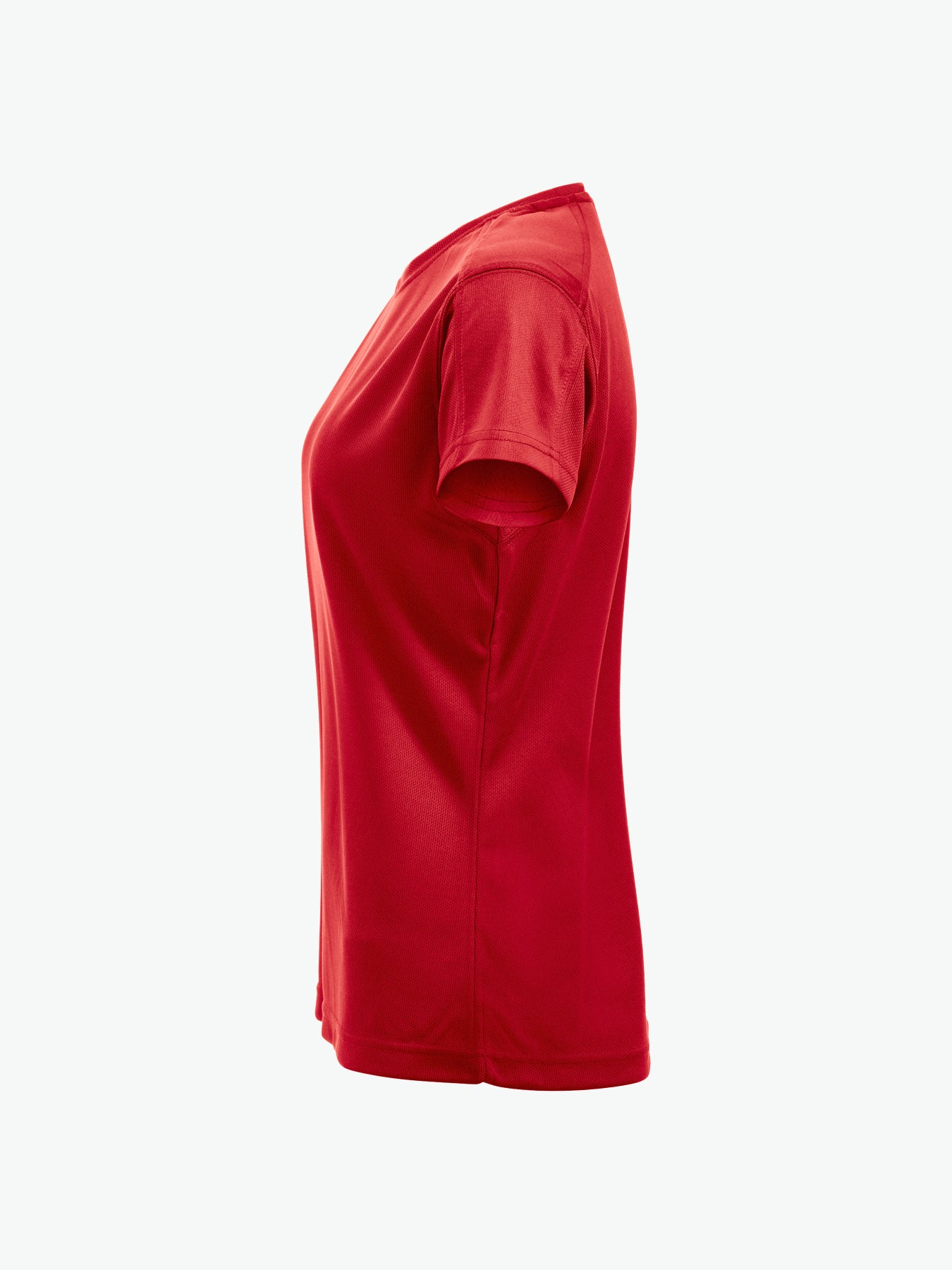 Clique Women Ice-T - Rood T-Shirt Dames Clique