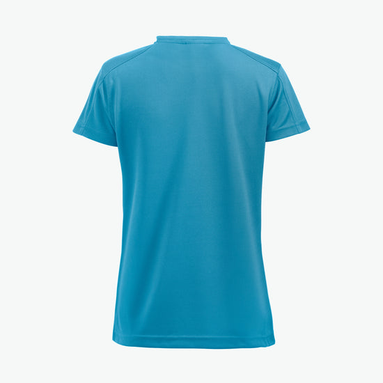 Clique Women Ice-T - Turquoise T-Shirt Dames Clique