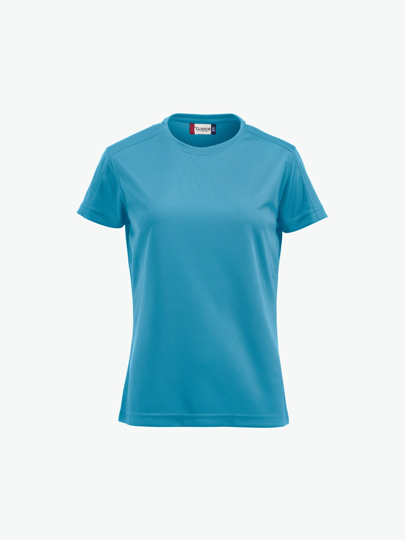 Clique Women Ice-T - Turquoise T-Shirt Dames Clique S