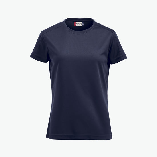 Clique Women Ice-T - Dark Navy T-Shirt Dames Clique S