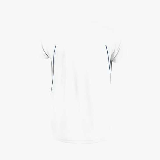 Clique Ice Sport-T - Wit/Navy T-Shirt Clique