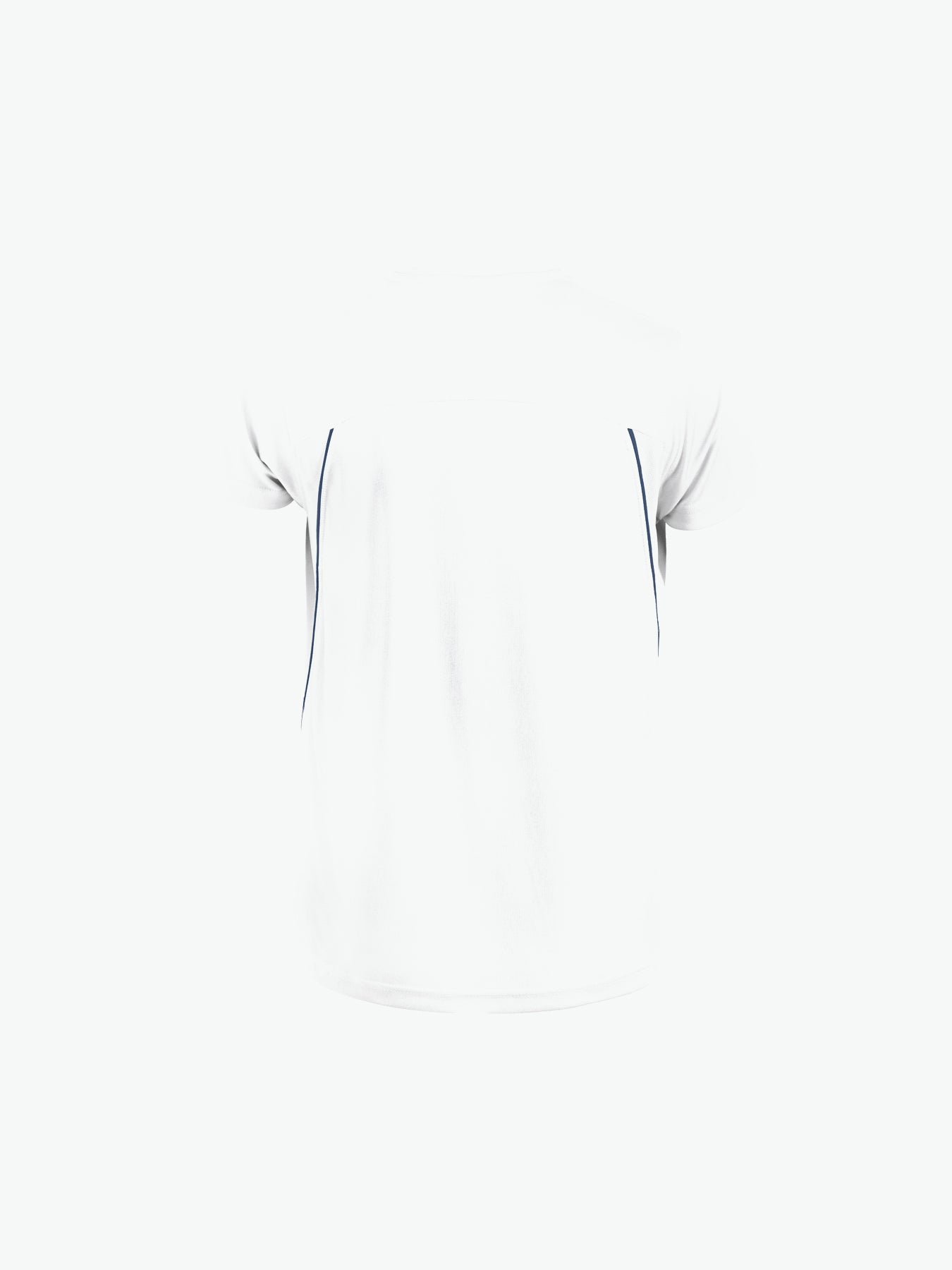 Clique Ice Sport-T - Wit/Navy T-Shirt Clique
