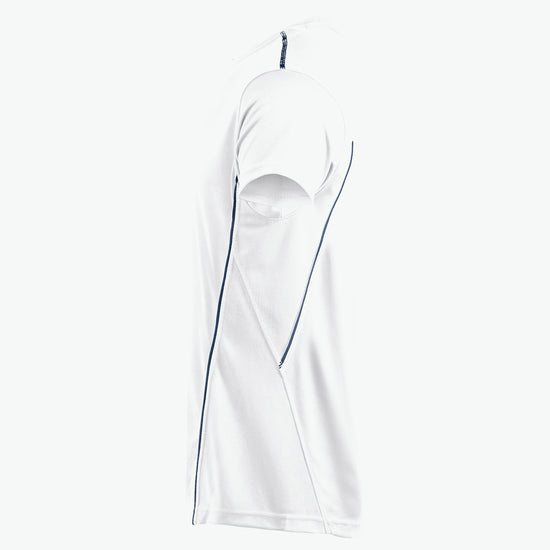 Clique Ice Sport-T - Wit/Navy T-Shirt Clique