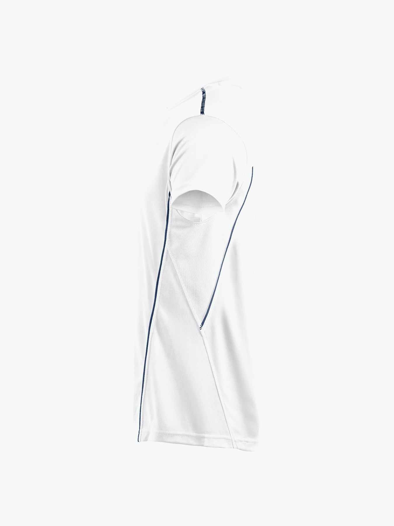 Clique Ice Sport-T - Wit/Navy T-Shirt Clique
