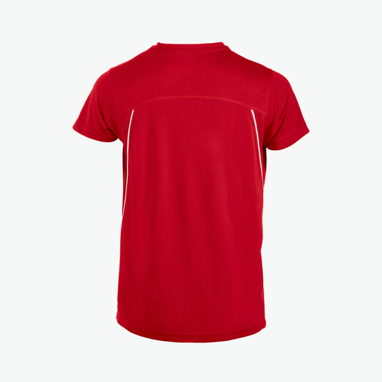 Clique Ice Sport-T - Rood/Wit T-Shirt Clique