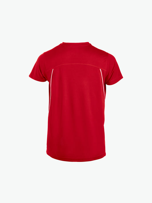 Clique Ice Sport-T - Rood/Wit T-Shirt Clique