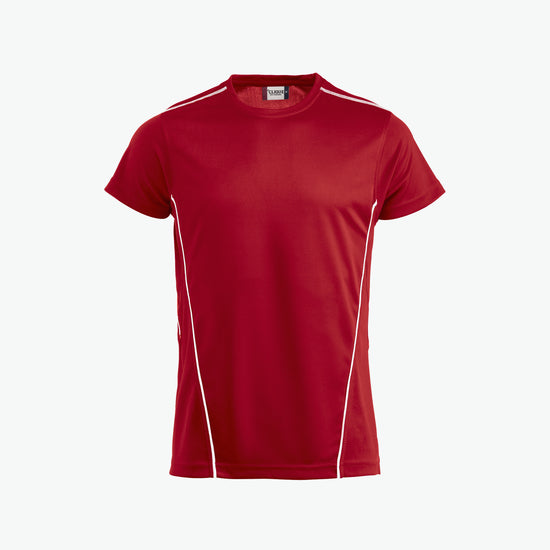 Clique Ice Sport-T - Rood/Wit T-Shirt Clique XS