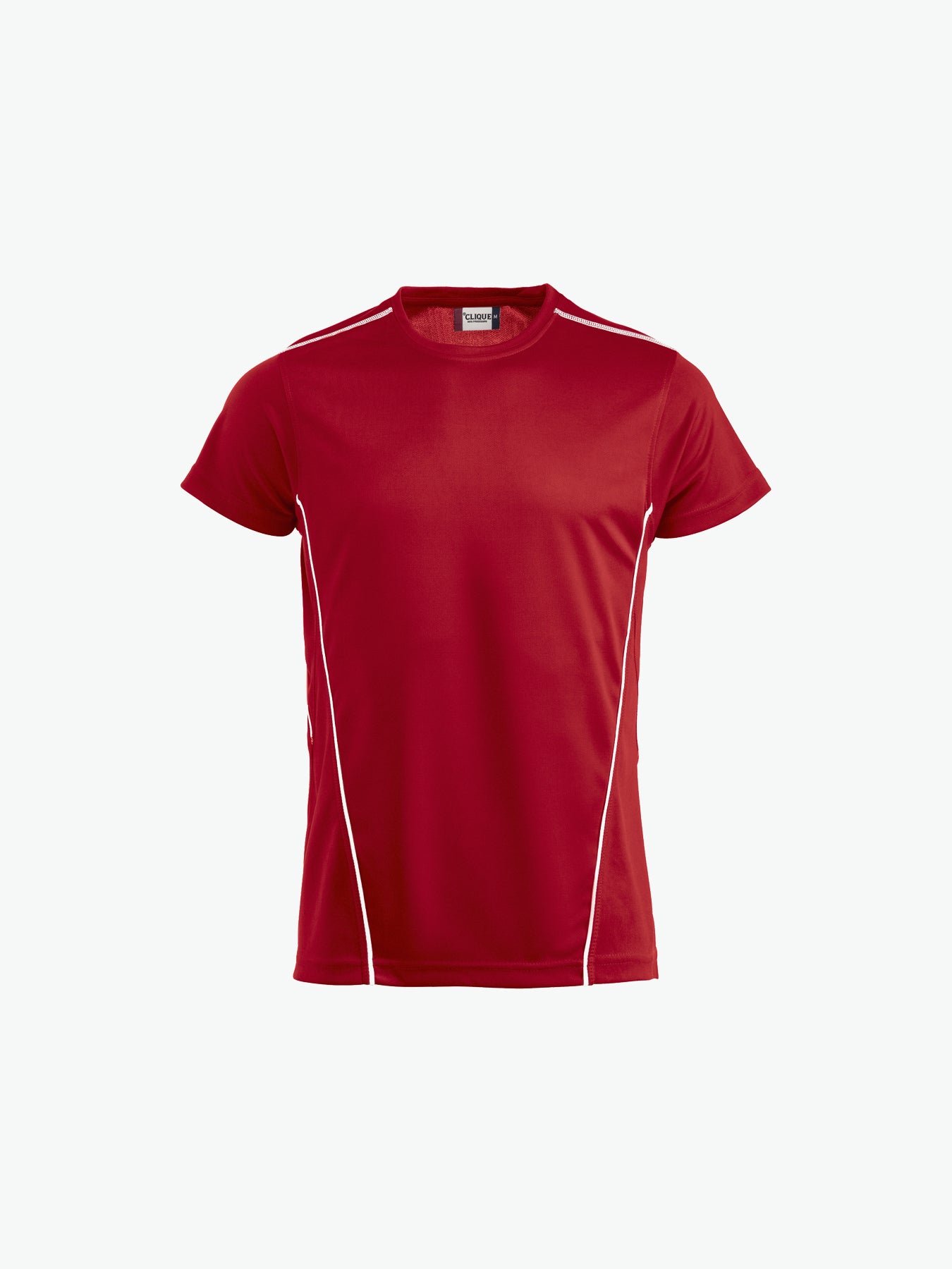 Clique Ice Sport-T - Rood/Wit T-Shirt Clique XS