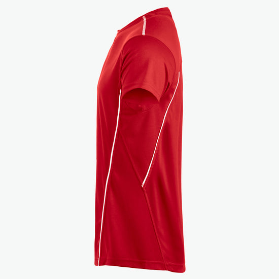 Clique Ice Sport-T - Rood/Wit T-Shirt Clique