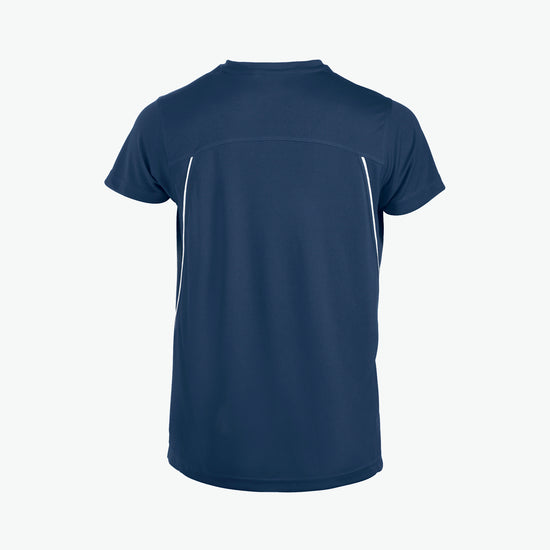 Clique Ice Sport-T - Navy/Wit T-Shirt Clique