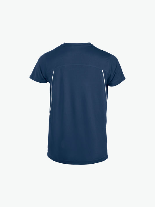 Clique Ice Sport-T - Navy/Wit T-Shirt Clique