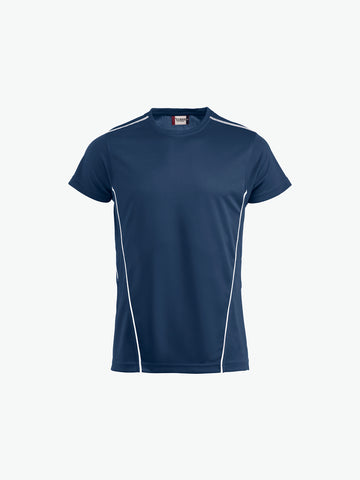 Clique Ice Sport-T - Navy/Wit T-Shirt Clique XS