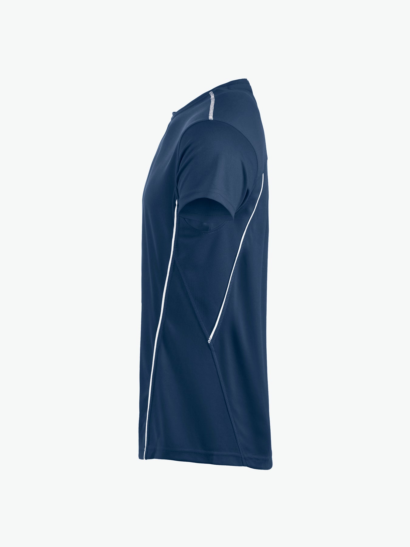 Clique Ice Sport-T - Navy/Wit T-Shirt Clique