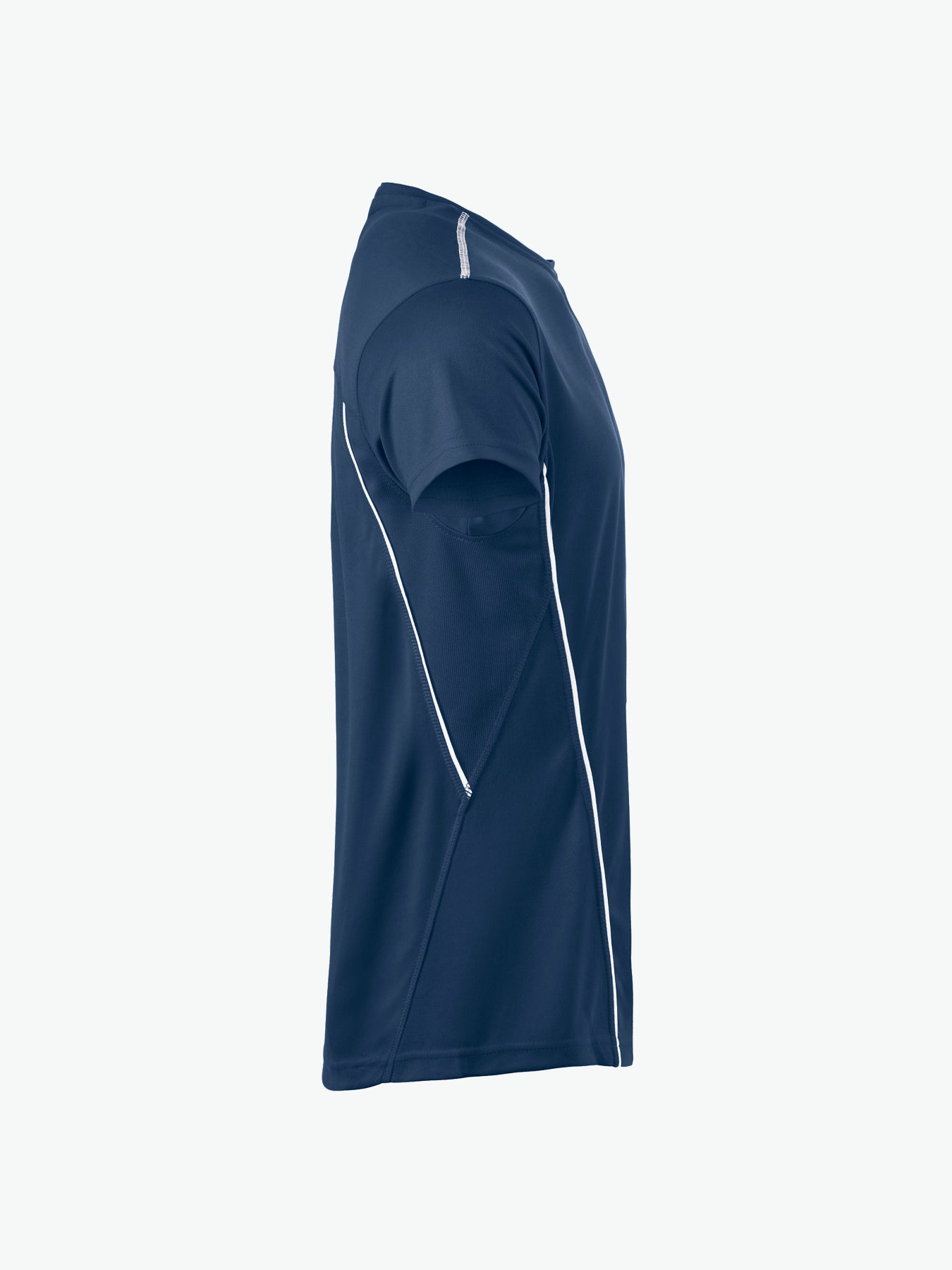 Clique Ice Sport-T - Navy/Wit T-Shirt Clique