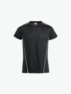 Clique Ice Sport-T - Zwart/Wit T-Shirt Clique