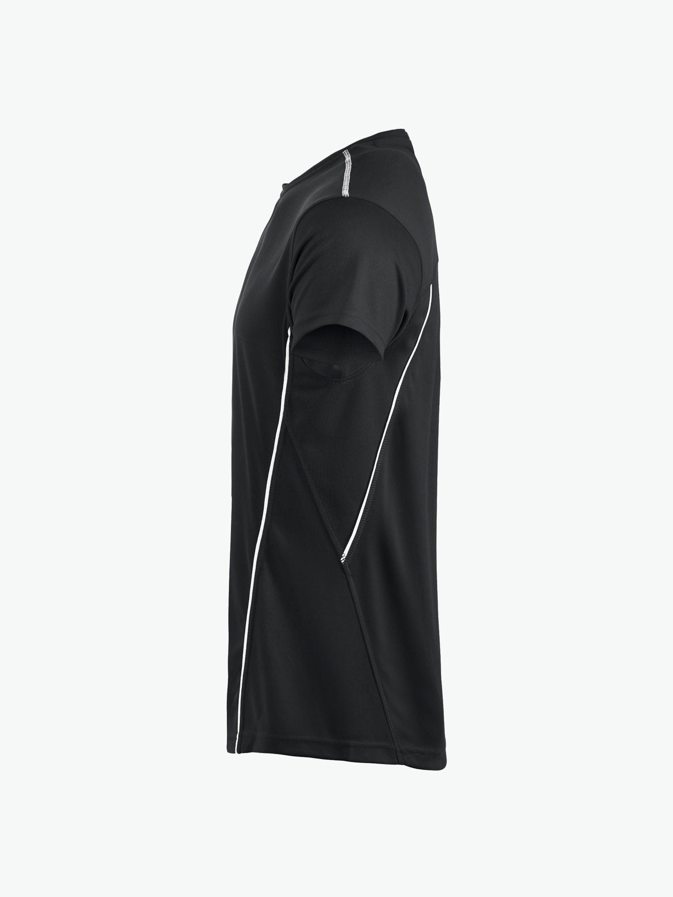 Clique Ice Sport-T - Zwart/Wit T-Shirt Clique
