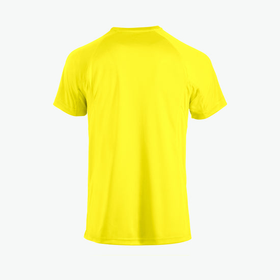 Clique Premium Active-T - Signaalgeel T-Shirt Clique
