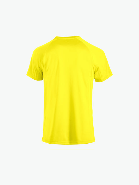 Clique Premium Active-T - Signaalgeel T-Shirt Clique