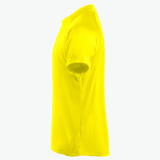 Clique Premium Active-T - Signaalgeel T-Shirt Clique