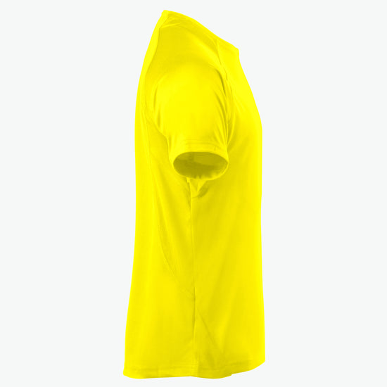 Clique Premium Active-T - Signaalgeel T-Shirt Clique