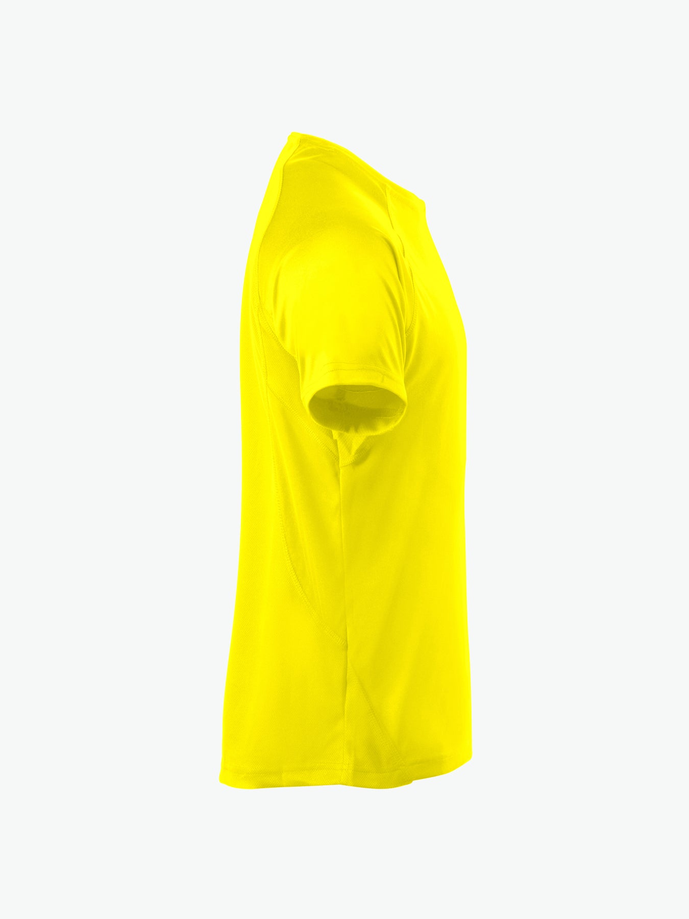Clique Premium Active-T - Signaalgeel T-Shirt Clique