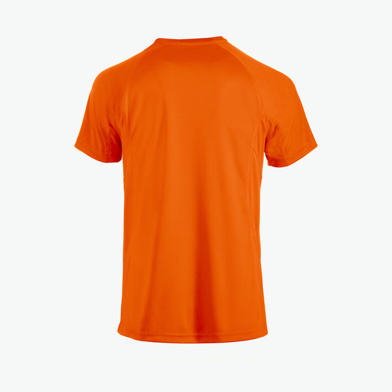 Clique Premium Active-T - Signaaloranje T-Shirt Clique
