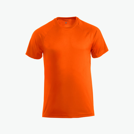 Clique Premium Active-T - Signaaloranje T-Shirt Clique S