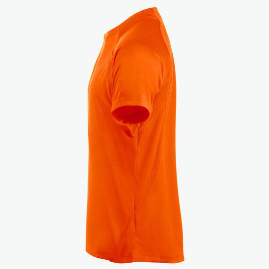 Clique Premium Active-T - Signaaloranje T-Shirt Clique