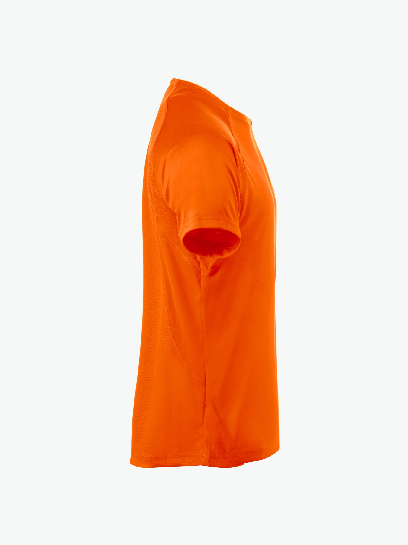 Clique Premium Active-T - Signaaloranje T-Shirt Clique