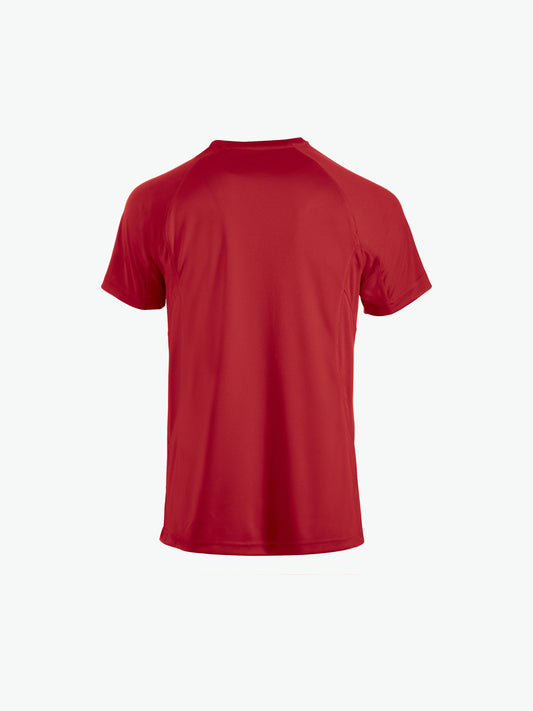 Clique Premium Active-T - Rood T-Shirt Clique