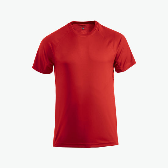 Clique Premium Active-T - Rood T-Shirt Clique S