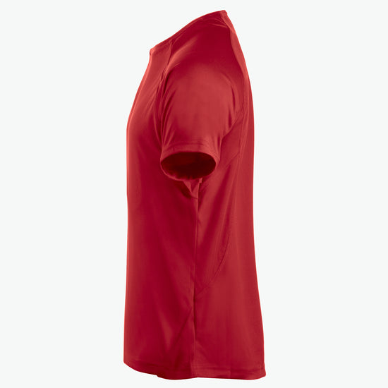 Clique Premium Active-T - Rood T-Shirt Clique