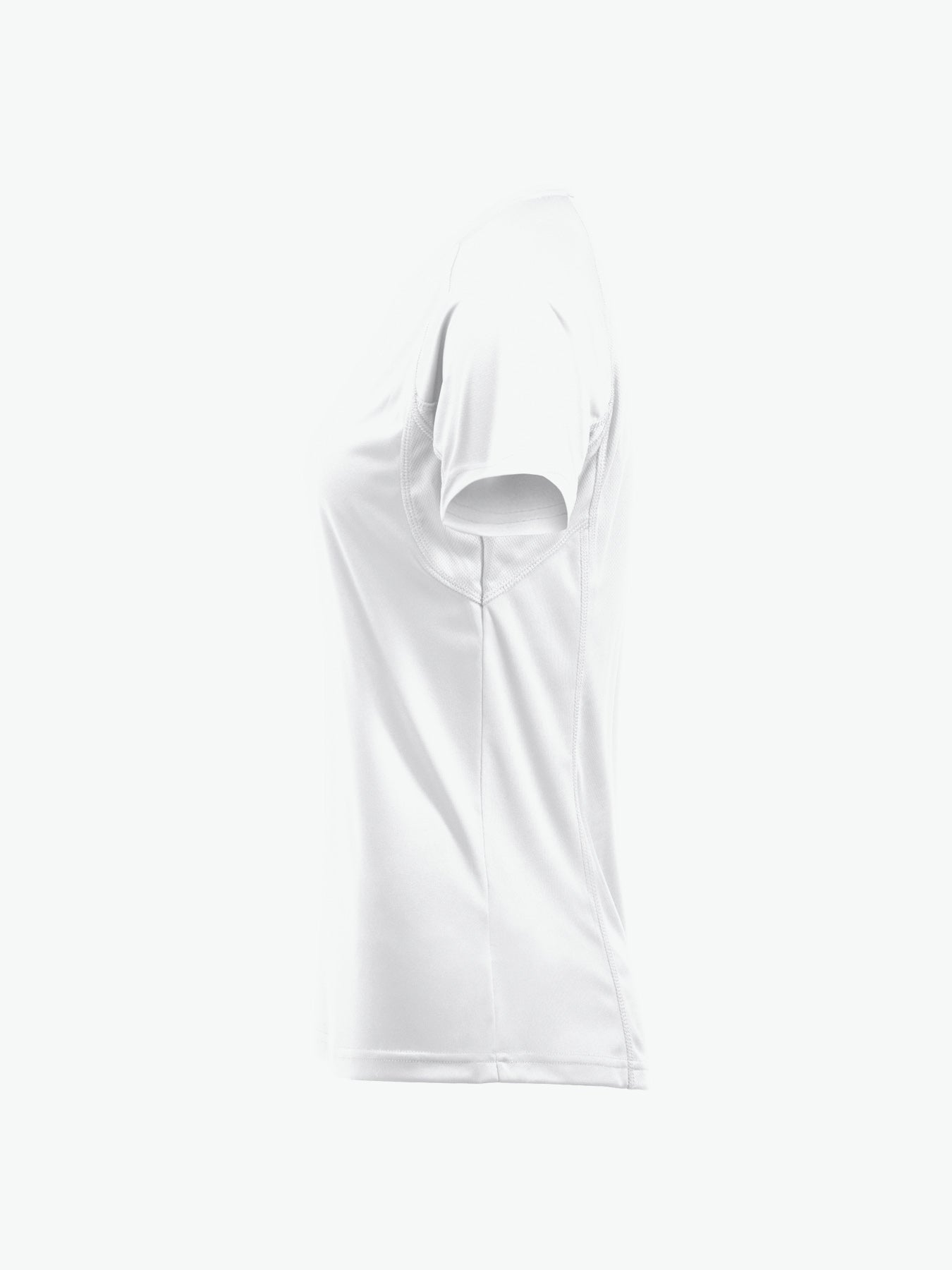 Clique Premium Active-T Women - Wit T-Shirt Dames Clique